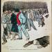 The Misery of Workers and the Unemployed in the Snow, illustration from 'Le Chambard Socialiste'